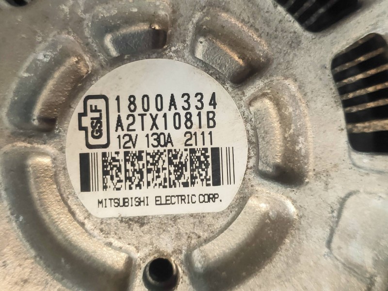 Recambio de alternador para mitsubishi asx (ga0w) 1.8 di-d cat referencia OEM IAM 1800A334 A2TX1081B 