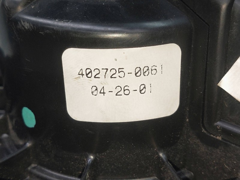 Recambio de motor calefaccion para opel frontera b 2.2 16v dti referencia OEM IAM 4027250061 19400007434C24 