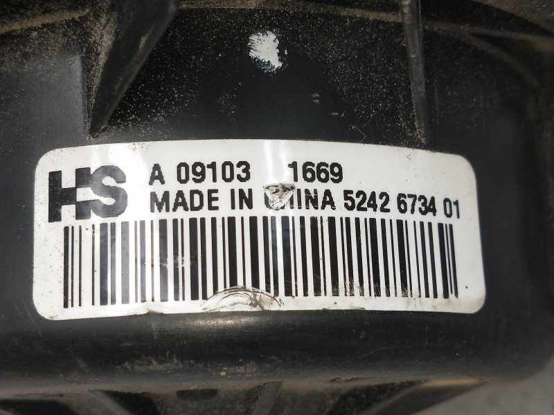 Recambio de motor calefaccion para opel insignia berlina 1.8 16v referencia OEM IAM A09103 5242673401 