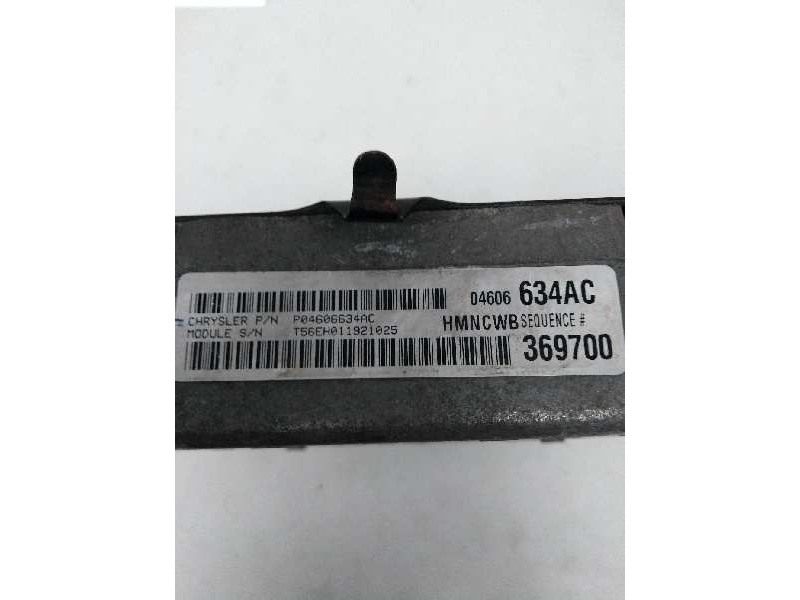 Recambio de centralita motor uce para chrysler stratus berlina (ja) 2.5 cat referencia OEM IAM P04606123  