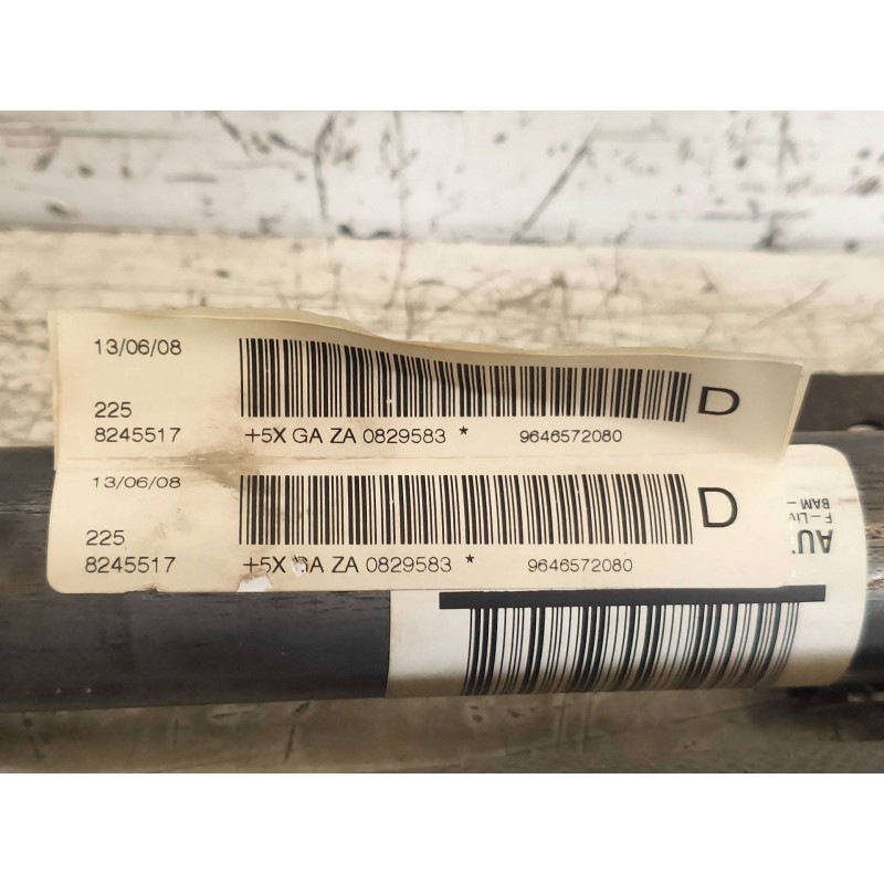Recambio de airbag cortina delantero derecho para citroen c4 coupe 1.6 16v referencia OEM IAM 9646572080  