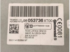 Recambio de sistema audio / radio cd para citroen c3 tonic referencia OEM IAM 98053736XT A2C86976702  2