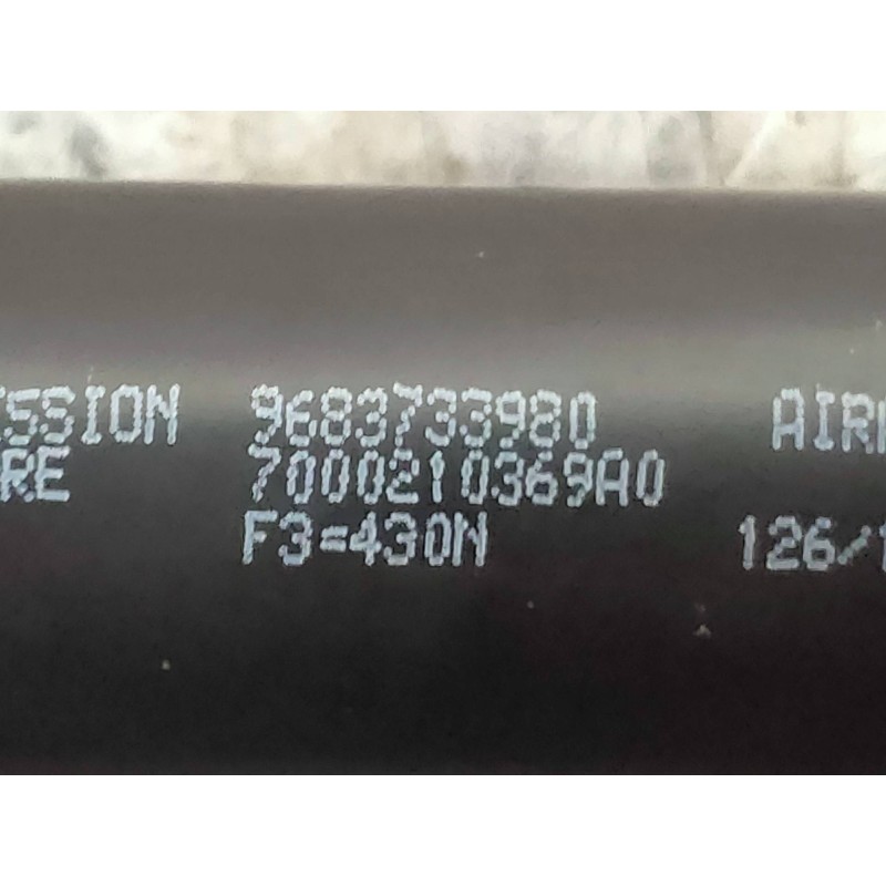 Recambio de amortiguadores maletero / porton para citroen c3 tonic referencia OEM IAM 9683733980 7000210369A0 