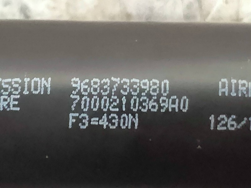 Recambio de amortiguadores maletero / porton para citroen c3 tonic referencia OEM IAM 9683733980 7000210369A0 