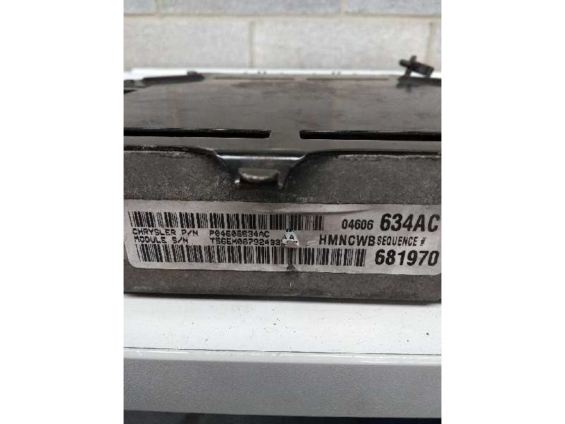 Recambio de centralita motor uce para chrysler stratus berlina (ja) 2.0 16v cat referencia OEM IAM P04606634AC HMNCWB 681970
