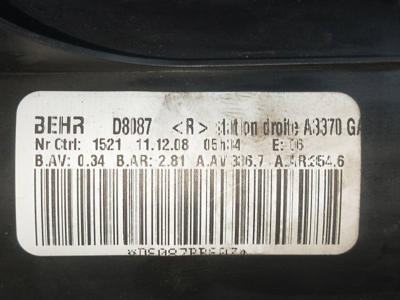 Recambio de motor calefaccion para opel zafira b 1.6 16v cat referencia OEM IAM D8087  