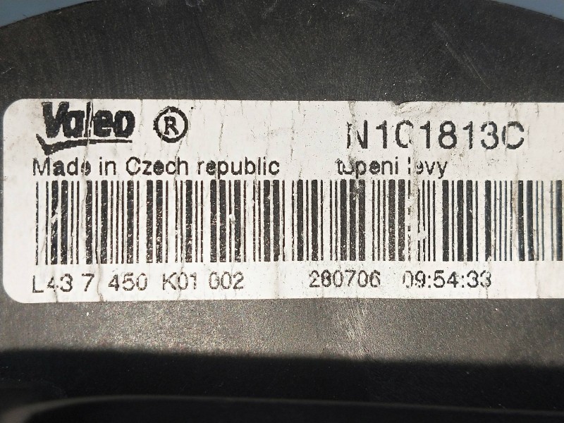 Recambio de motor calefaccion para peugeot 107 1.0 cat (384f) referencia OEM IAM N121813C L437450K01002 