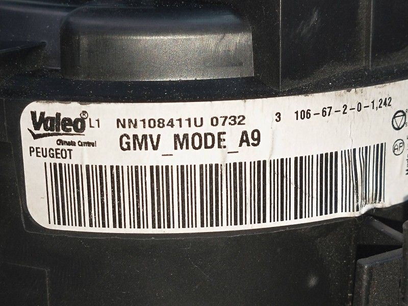 Recambio de motor calefaccion para peugeot 208 1.4 hdi fap referencia OEM IAM NN108411U0732  
