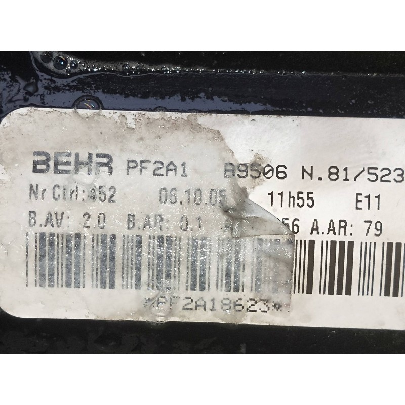 Recambio de motor calefaccion para peugeot 307 break/sw (s2) 1.6 hdi referencia OEM IAM PF2A1B9506  