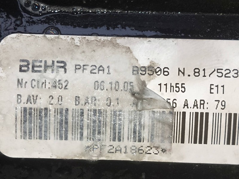 Recambio de motor calefaccion para peugeot 307 break/sw (s2) 1.6 hdi referencia OEM IAM PF2A1B9506  