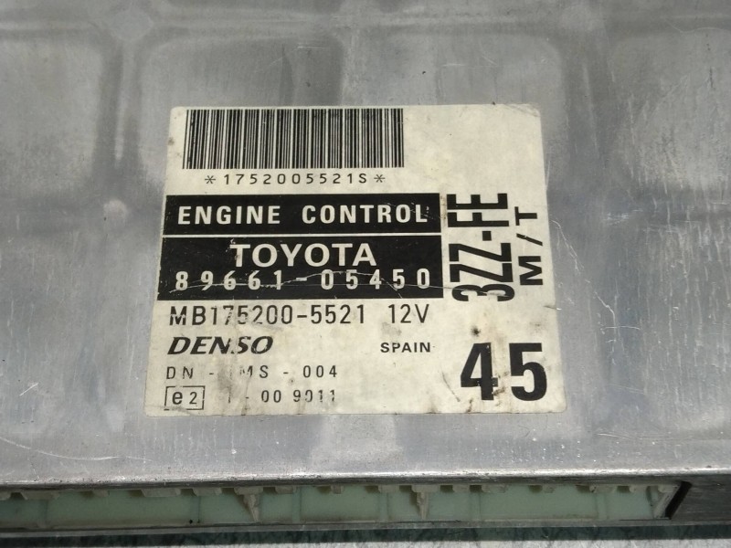 Recambio de centralita motor uce para toyota avensis berlina (t 22) 1.6 luna (5-ptas.) referencia OEM IAM MB1752005521 896610545