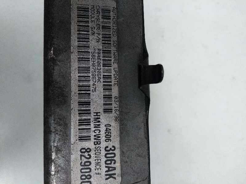 Recambio de centralita motor uce para chrysler stratus berlina (ja) 2.0 16v cat referencia OEM IAM P04606306AK HMNCWB 82980