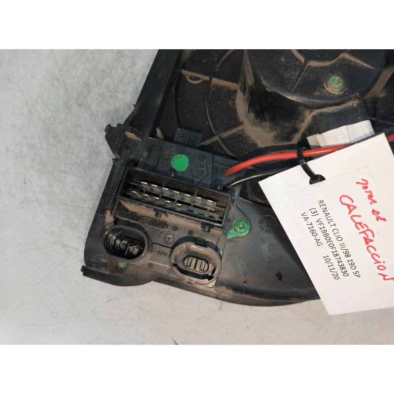 Recambio de motor calefaccion para renault clio ii fase i (b/cbo) 1.9 d referencia OEM IAM 127121200  