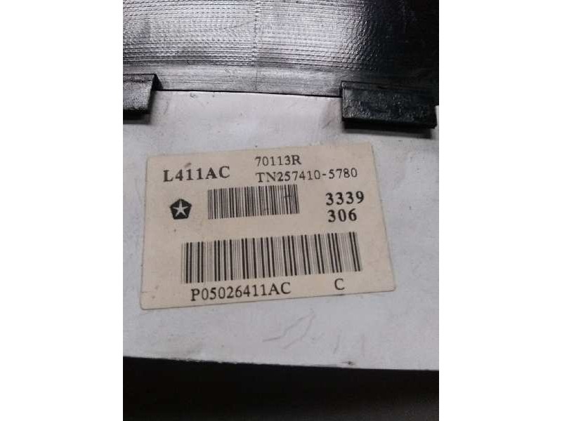 Recambio de cuadro instrumentos para chrysler 300 m (lr) 3.5 cat referencia OEM IAM P05026411AC TN2574105780 L411AC
