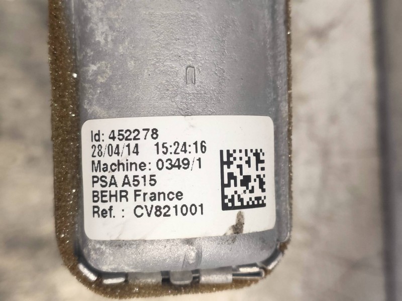 Recambio de radiador calefaccion / aire acondicionado para citroen c3 tonic referencia OEM IAM CV821001 A515 452278