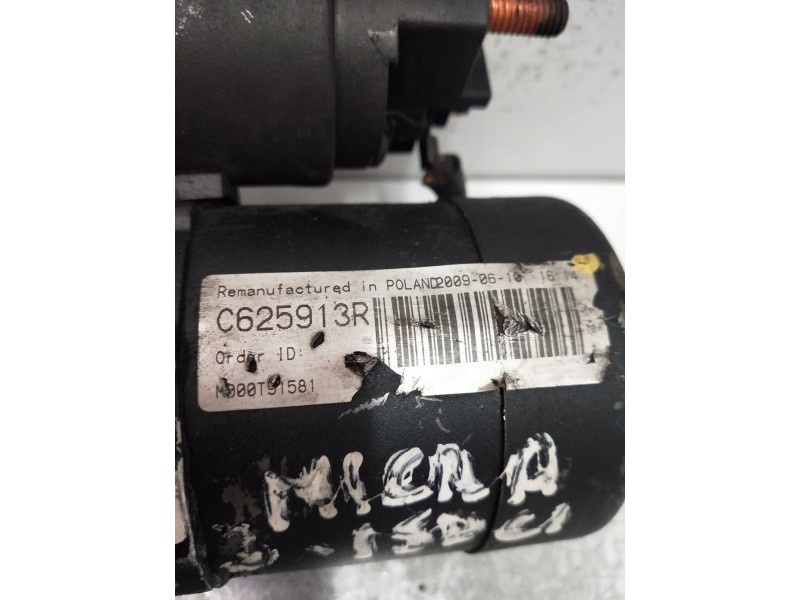 Recambio de motor arranque para nissan micra (k12e) acenta referencia OEM IAM C625913R 15DCI 