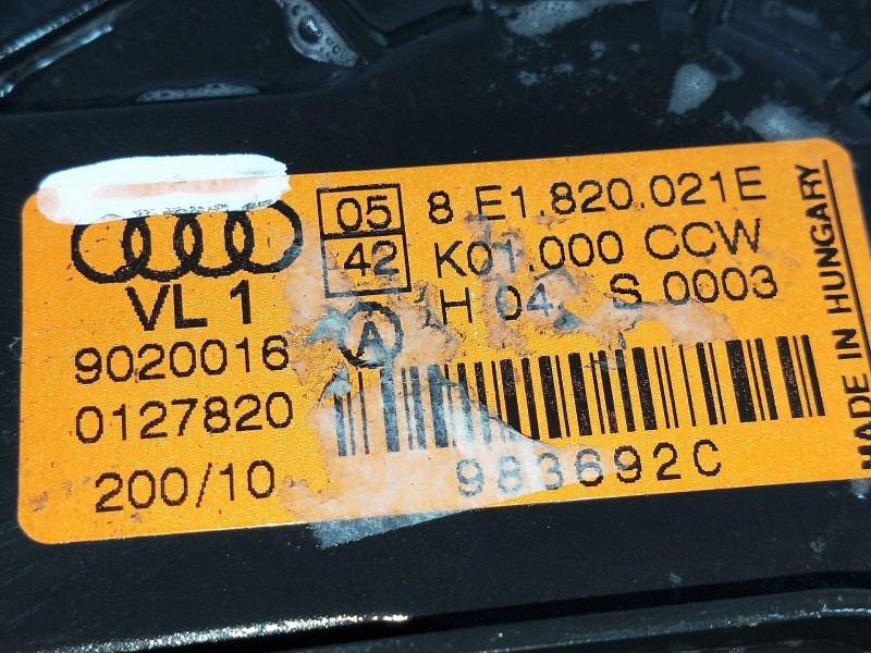 Recambio de motor calefaccion para seat exeo berlina (3r2) 2.0 tdi referencia OEM IAM 8E1820021E K01000CCW 9020016