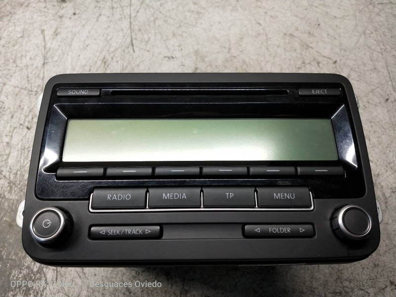 Recambio de sistema audio / radio cd para volkswagen golf vi (5k1) advance referencia OEM IAM 1K0035186AA 1K0057186AA 