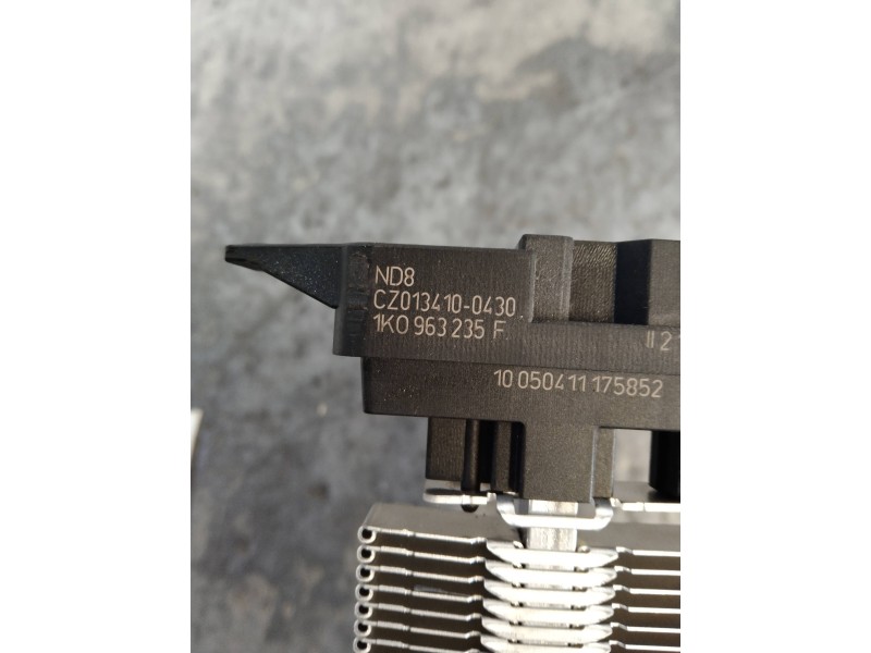 Recambio de resistencia calefaccion para volkswagen golf vi (5k1) advance referencia OEM IAM CZ0134100430 1K0963235F 1K0959263A