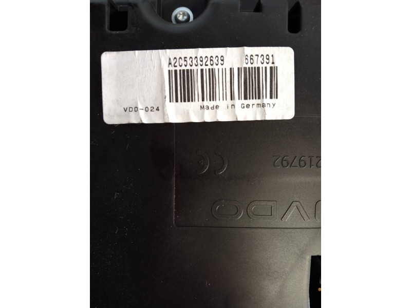 Recambio de cuadro instrumentos para volkswagen golf vi (5k1) advance referencia OEM IAM A2C53392639 5K0920871A 5K0920861X