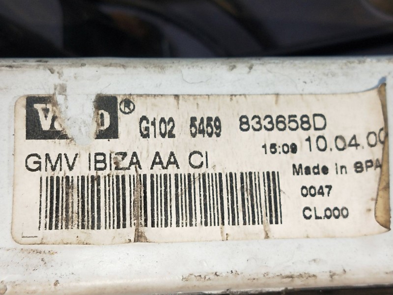 Recambio de motor calefaccion para seat inca (6k9) referencia OEM IAM 833658D H17651625U  Recambio de motor calefaccion para seat inca (6k9) referencia OEM IAM 833658D H17651625U