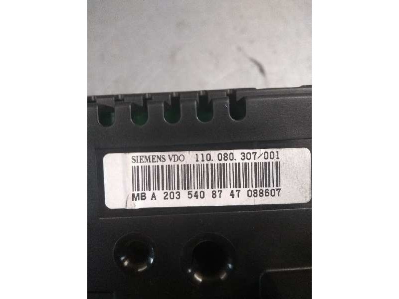 Recambio de cuadro instrumentos para mercedes clase c (w203) berlina 230 (203.052) referencia OEM IAM 110080307001 A2035408747 2