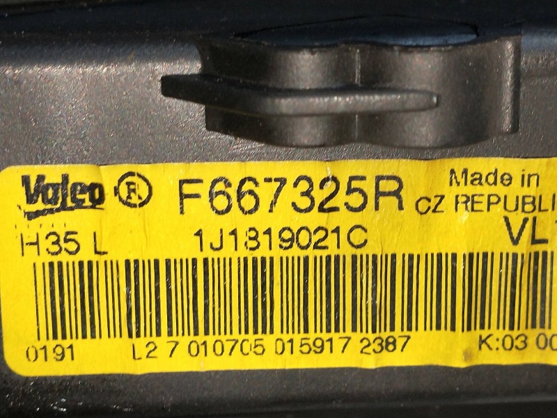 Recambio de motor calefaccion para skoda octavia berlina (1u2) ambiente referencia OEM IAM F667325R 1J1819021C 