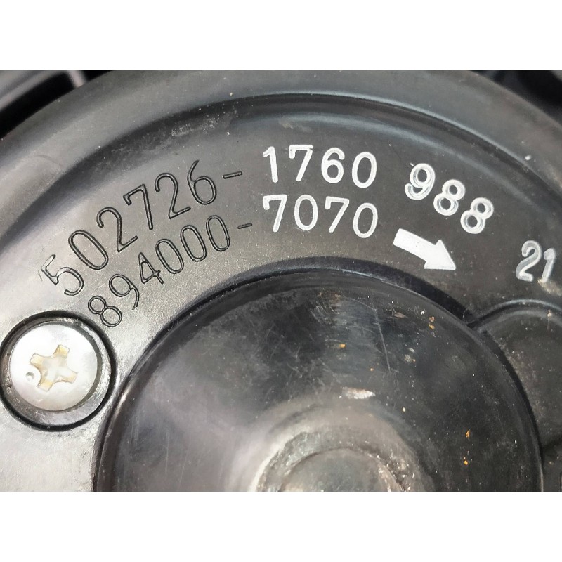 Recambio de motor calefaccion para subaru forester s12 2.0 diesel cat referencia OEM IAM 502726176098821 8940007070 