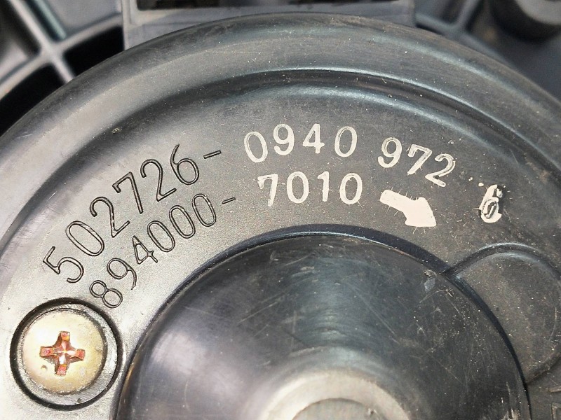 Recambio de motor calefaccion para subaru forester s10 (sf) 2.0 cat referencia OEM IAM 5027260940972 89420007010 