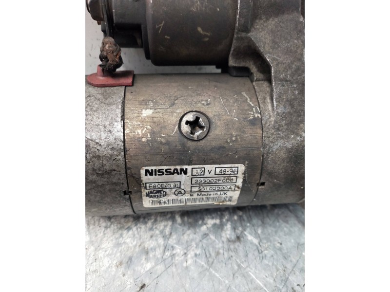 Recambio de motor arranque para nissan primera berlina (p11) luxury (i,e) referencia OEM IAM 233002F000 HITACHI 16 V