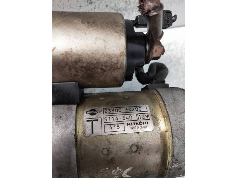 Recambio de motor arranque para nissan primera trav. (p12) visia referencia OEM IAM 233006N200 HITACHI I 16 V
