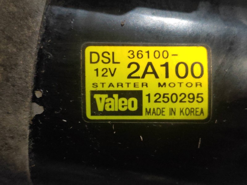 Recambio de motor arranque para kia soul diva referencia OEM IAM 1250295 361002A100 