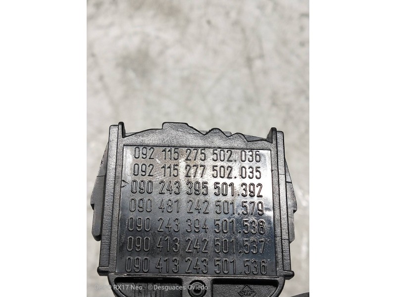 Recambio de mando limpia para opel zafira a design edition referencia OEM IAM 092115275502036 092115277502035 090243395501392