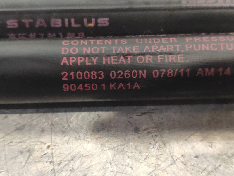 Recambio de amortiguadores maletero / porton para nissan juke (f15) acenta referencia OEM IAM 904501KA1A 904511KA1A 