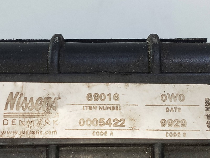 Recambio de radiador agua para chrysler 300 m (lr) 3.5 cat referencia OEM IAM 96016 0005422 