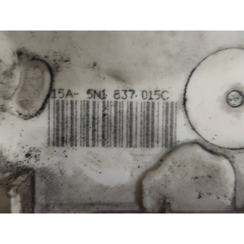 Recambio de motor cierre centralizado delantero izquierdo para skoda suberb (3t4) exclusive referencia OEM IAM 5N1837015C 15A5N1