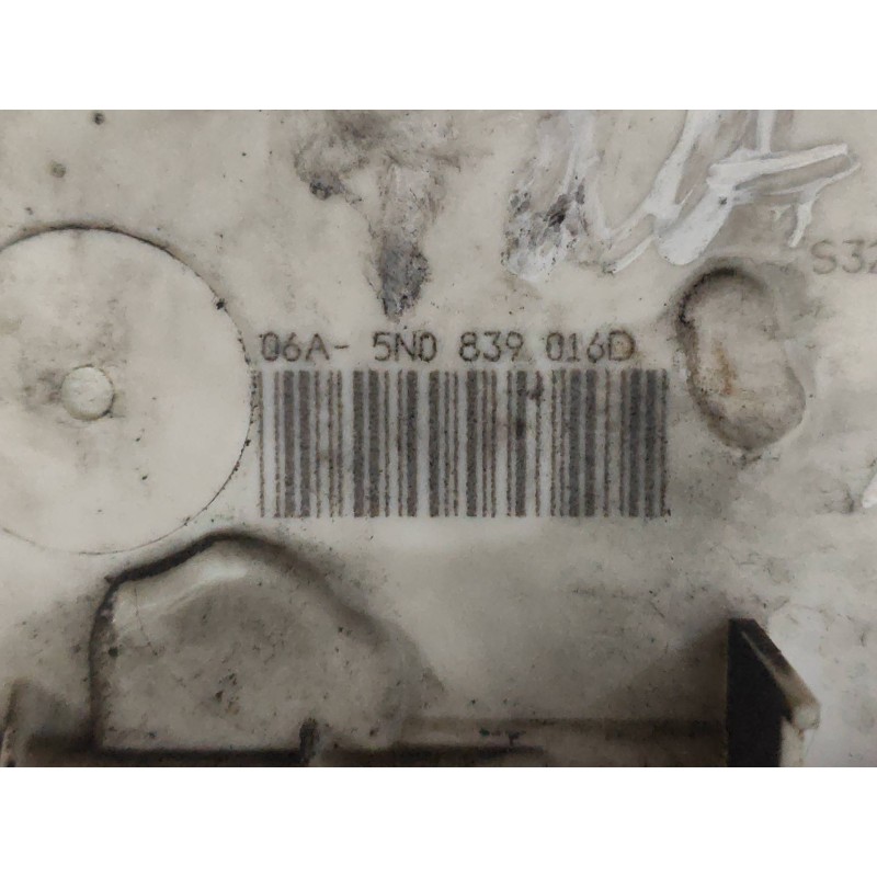 Recambio de motor cierre centralizado trasero derecho para skoda suberb (3t4) exclusive referencia OEM IAM 5N0839016D 06A5N08390