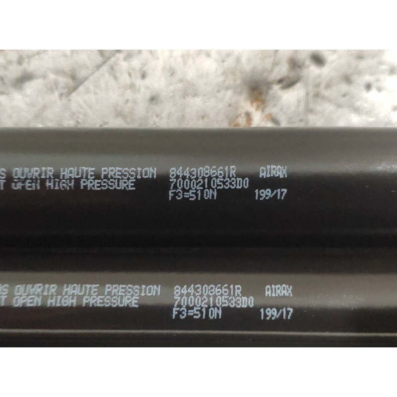 Recambio de amortiguadores maletero / porton para renault clio iv authentique referencia OEM IAM 844308661R  