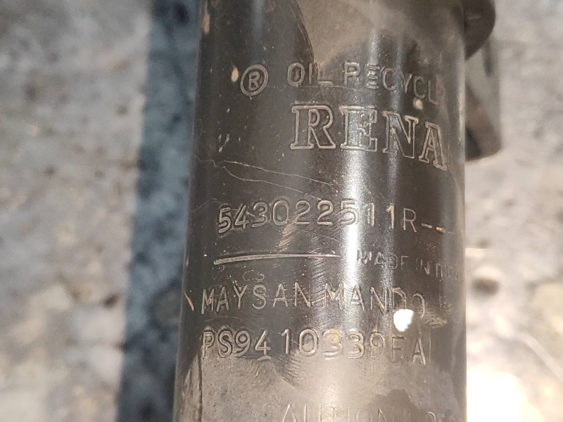 Recambio de amortiguador delantero izquierdo para renault clio iv authentique referencia OEM IAM 543022511R  