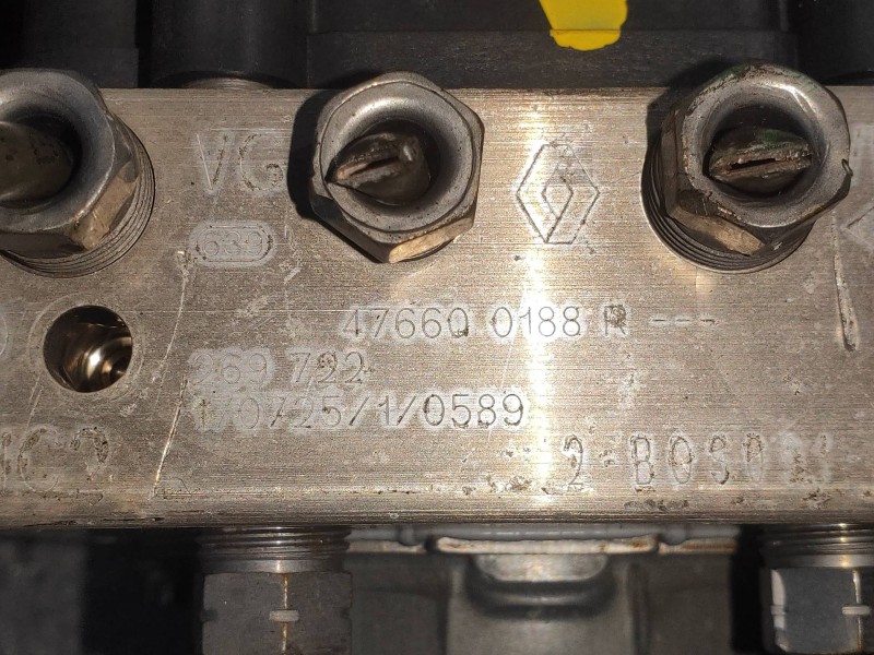 Recambio de abs para renault clio iv authentique referencia OEM IAM 476600188P 0265956527 