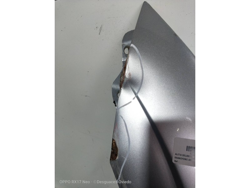 Recambio de aleta delantera izquierda para ssangyong actyon 200 xdi referencia OEM IAM   