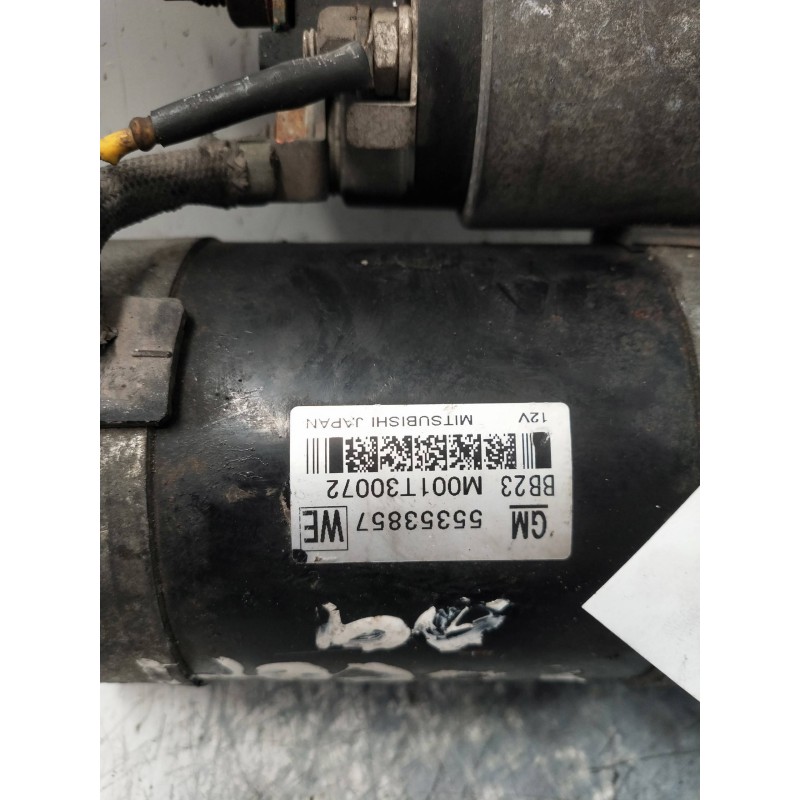 Recambio de motor arranque para opel insignia berlina sport 4x4 referencia OEM IAM 55353857 M001T30072 MITSUBISHI DTI 16 V