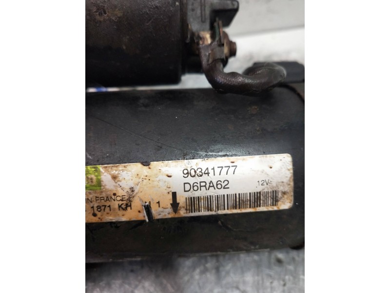Recambio de motor arranque para opel vectra c caravan elegance referencia OEM IAM D6RA62 VALEO 16V
