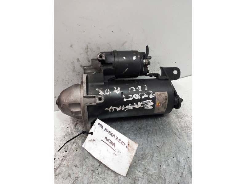 Recambio de motor arranque para opel zafira a elegance referencia OEM IAM 0986017420 BOSCH 16V