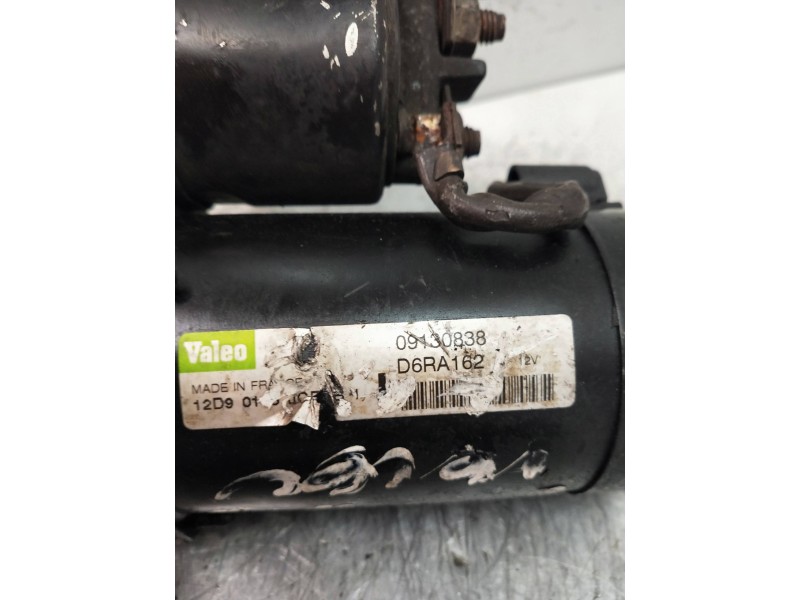 Recambio de motor arranque para opel zafira a comfort referencia OEM IAM D6RA162 VALEO 16V