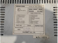 Recambio de sistema audio / radio cd para ssangyong actyon 200 xdi referencia OEM IAM MCD6000CE2   2