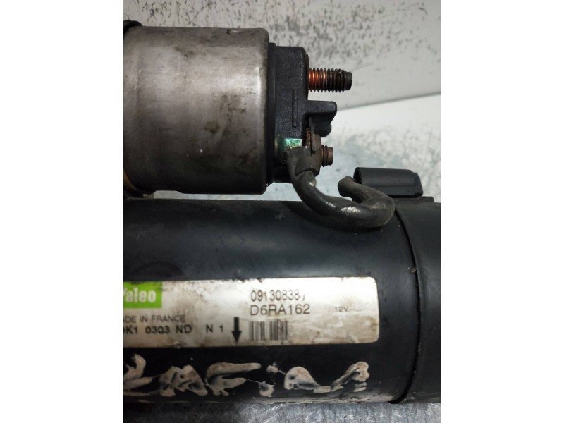 Recambio de motor arranque para opel zafira a elegance referencia OEM IAM D6RA162 VALEO 16V