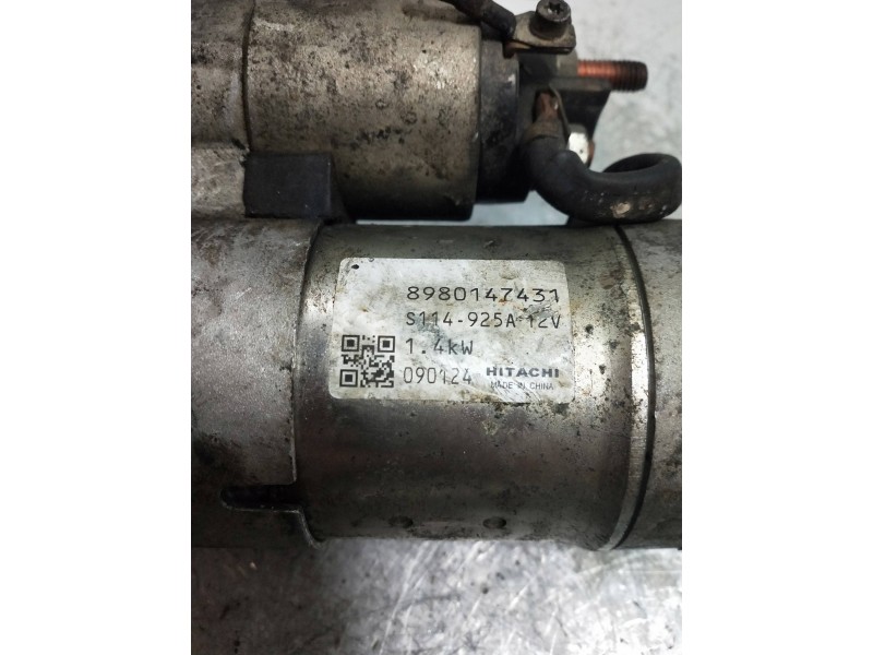 Recambio de motor arranque para opel zafira b cosmo referencia OEM IAM 8980147431 HITACHI 17CDTI