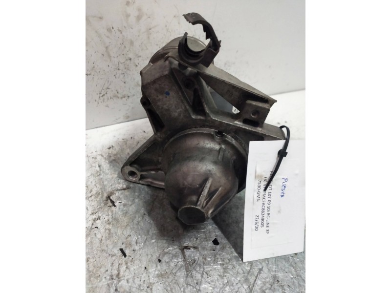 Recambio de motor arranque para peugeot 107 rc-line referencia OEM IAM 281000Q012H VALEO 10