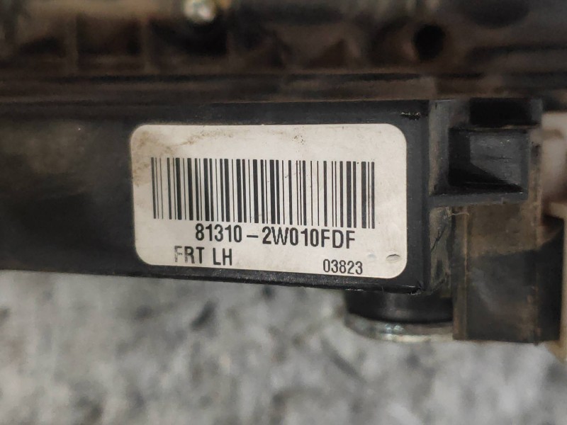 Recambio de motor cierre centralizado delantero izquierdo para hyundai santa fe (dm) tecno 4wd referencia OEM IAM 813102W010  